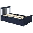 thumbnail image 4 of BEDSMART Solid Wood Twin Size Bed With Storage | Blue, 4 of 7