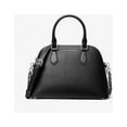 thumbnail image 2 of Michael Kors Womens Veronica Medium Logo Dome Satchel (Black) 30S3S6VS2L-001, 2 of 2