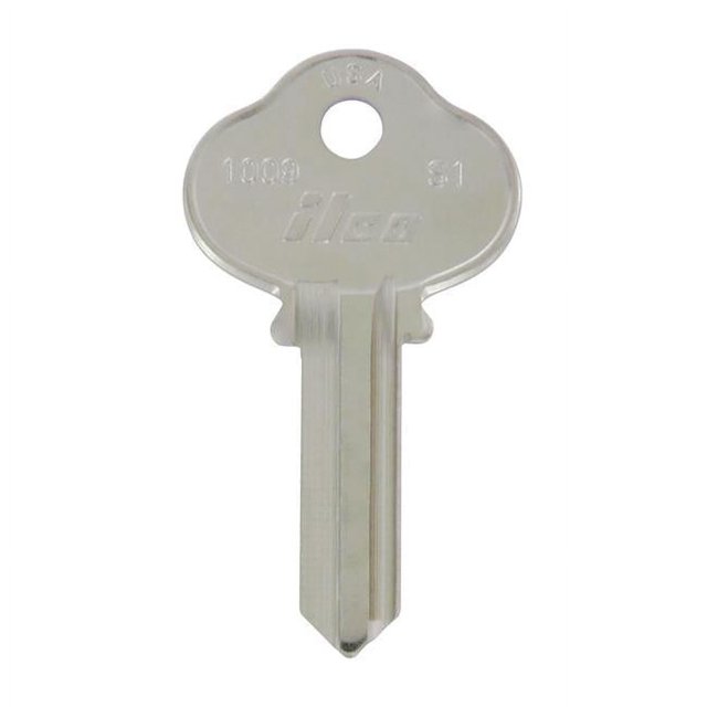 Llave en blanco Hillman S-1 Sargent de una cara