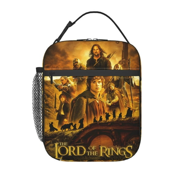 The Lord Of The Rings Lunch Bag Insulated Cooler Box For Snacks Travel Picnic School Supplies Gifts