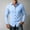 (Fashion 66)Sky Blue, variant on Aimik Men's Textured Knit Button Down Shirt Slim Fit Long Sleeve Turndown Collar Casual Shirt for Smart Casual Outfits