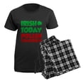 thumbnail image 5 of CafePress - Irish Today Polish Tomorrow Women's Dark Pajamas - Women's Short Sleeve Print T-Shirt and Pants Dark Cotton Pajama Set, 5 of 7