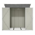 thumbnail image 4 of 6'x4' Heavy-Duty Metal Shed, Lockable Door & Floor Frame - Outdoor Storage for Garden Tools, Weatherproof, 4 of 24