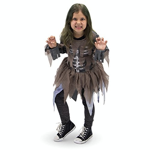 Scary Costumes for Girls Hungry Zombie Childrens Halloween Costume