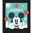 thumbnail image 3 of Disney - Get Merry - Men's Crew Fleece Sweatshirt Sweatshirt, 3 of 5