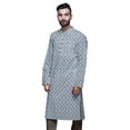 thumbnail image 4 of Atasi Printed Summer Kurta For Men Party Wear Casual Kurtas Ethnic Clothing, 4 of 7