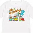 thumbnail image 4 of Inktastic It's My Birthday Circus Train 2nd Birthday Boys or Girls Long Sleeve Toddler T-Shirt, 4 of 5