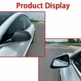 thumbnail image 4 of ALLTIMES Car Rearview Side Mirror Cover for Tesla Model 3 2016-2019, Carbon Fiber Look ABS, 4 of 8