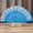 Sky Blue, variant on erfcxs Chinese/Spanish Style Dance Wedding Party Lace Silk Folding Hand Held Flower Fan