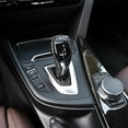 thumbnail image 5 of Carbon Fiber Look Gear Shift Knob Cover For BMW 1 2 3 4 5 6 Series X3 X5 X4 LHD, 5 of 5