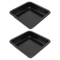 thumbnail image 3 of Baking Accessory,2Pcs Square‑Shaped Non‑Stick Cheese Cake Mold Non Stick Cake Mold Remarkable Clarity, 3 of 7