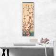 thumbnail image 2 of ARTCANVAS Red Blossom Plum 1847 Canvas Art Print by Utagawa Hiroshige - Size: 36" x 12" (1.50" Deep), 2 of 9