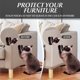 thumbnail image 3 of 5 protectores de sofá, protectores contra arañazos de gato para muebles, 3 of 5