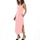 thumbnail image 4 of Vestido Corto para Mujeres Verano Color Sólido Cuello en V con Bolsillo, Manga Corta Vestido de Primavera Casual para Uso Diario, 4 of 7