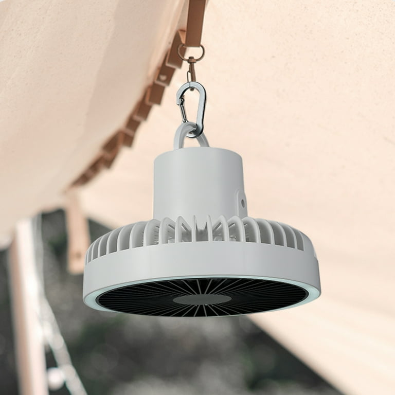 Portable ceiling fan stand outlet