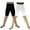 Black+White, variant on YUSHOW 2 Pack Youth Boys Soccer Running Shorts Sports Athletic Compression Short Leggings/Tights for Girls