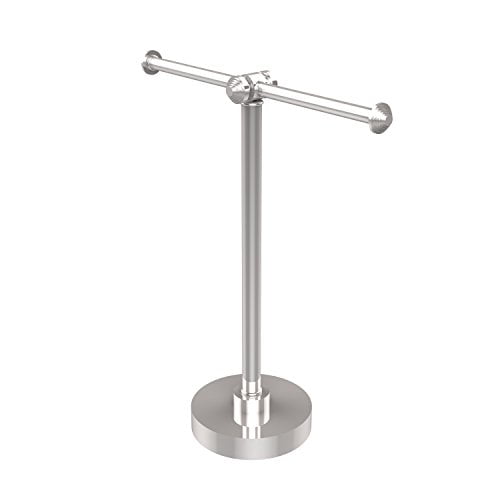 Allied Brass SB-82-PC Southbeach Collection Table 2-Arm Guest Towel Holder, Polished Chrome