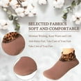 thumbnail image 3 of WSNIJFU Non-slip Thermal Socks Slipper Socks Winter Leopard Floor Socks Winter Indoor Ladies Socks Yoga Grip Socks Fuzzy Slipper Socks Cosy Socks for Women and Girls, 3 of 7