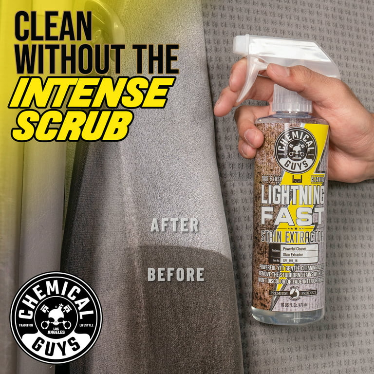 Chemical Guys Foaming Fabric Clean Carpet/Upholstery Shampoo & Odor  Eliminator - 16oz