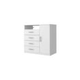 thumbnail image 2 of FM FURNITURE Carolina Four Drawer Dresser Single Door, 2 of 8