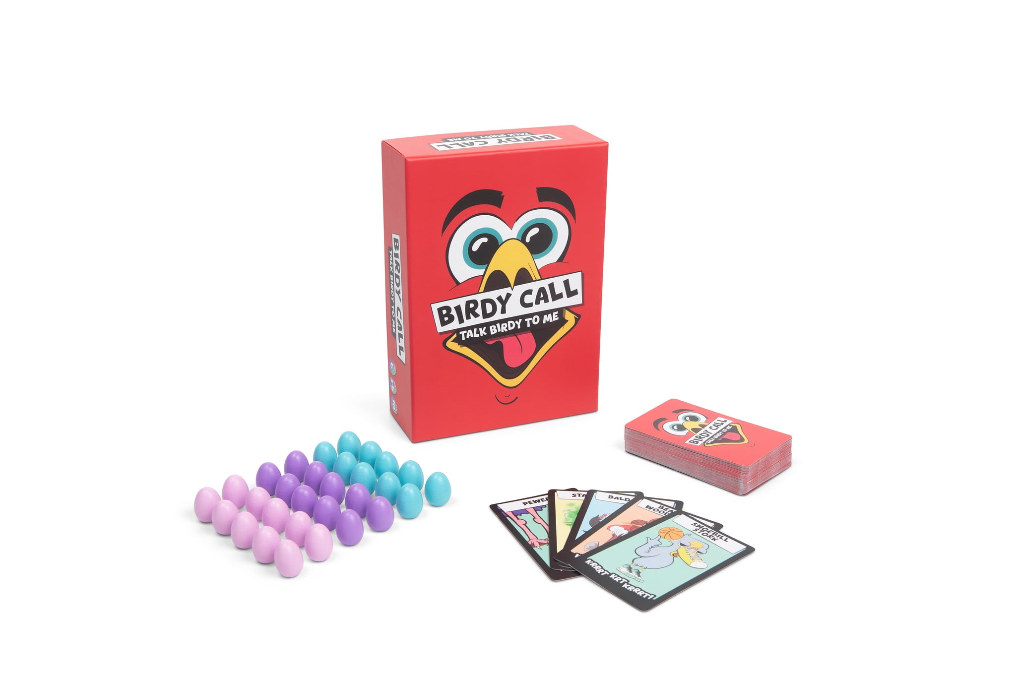 BIRDY CALL Family Party Game - The Hilarious, Loud & Loony Bird Matching Egg Collecting Card Game for Kids, Families & Friends - Christmas White Elephant Gifts, Stocking Stuffers + Board Games Night