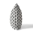 thumbnail image 4 of Dot Tied Ivory Charcoal Throw Pillow, 4 of 4