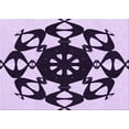 thumbnail image 1 of Ahgly Company Indoor Rectangle Patterned Blossom Pink Area Rugs, 7' x 10', 1 of 6