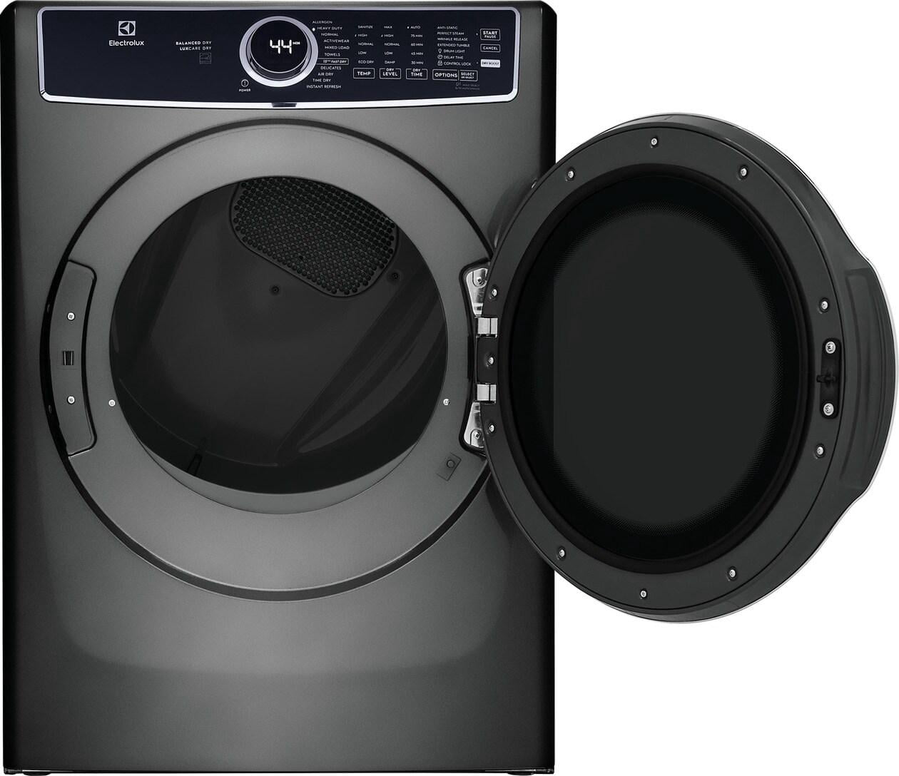 Electrolux ELFE7637AT 27" Wide 8 Cu. Ft. Energy Star Rated Electric Dryer - Silver