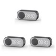 thumbnail image 4 of Bearachild Pantalla grande Reloj despertador digital Funcionamiento con botón recargable Altavoz compatible con Bluetooth Suministros domésticos Type4 NO4 Bearachild CBP164618, 4 of 6