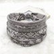 thumbnail image 1 of Diadema deportiva elástica con estampado de estilo bohemio europeo y americano, diadema de ala ancha para mujer, turbante de algodón, 1 of 6