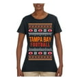 thumbnail image 2 of Wild Bobby City of Tampa Bay TB American Football Fantasy Fan Sports Women Graphic T-Shirt, Black, Large, 2 of 6