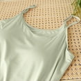 thumbnail image 4 of Women's V Neck Nightgown with Built-in Bra Comfortable Summer Sleep Dress Soft Strap, 4 of 5