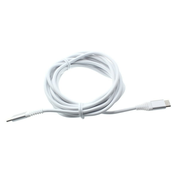 10ft Long USB-C Cable for T-Mobile REVVL 6 5G Phone - Fast Charger Cord Power Wire Type-C to Type-C Data Sync W8D Compatible With REVVL 6 5G Model