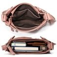 thumbnail image 2 of MUSOIE Womens Multipocket Shoulder Crossbody Bag PU Leather Totes Satchels Handbags and Purses, 2 of 6