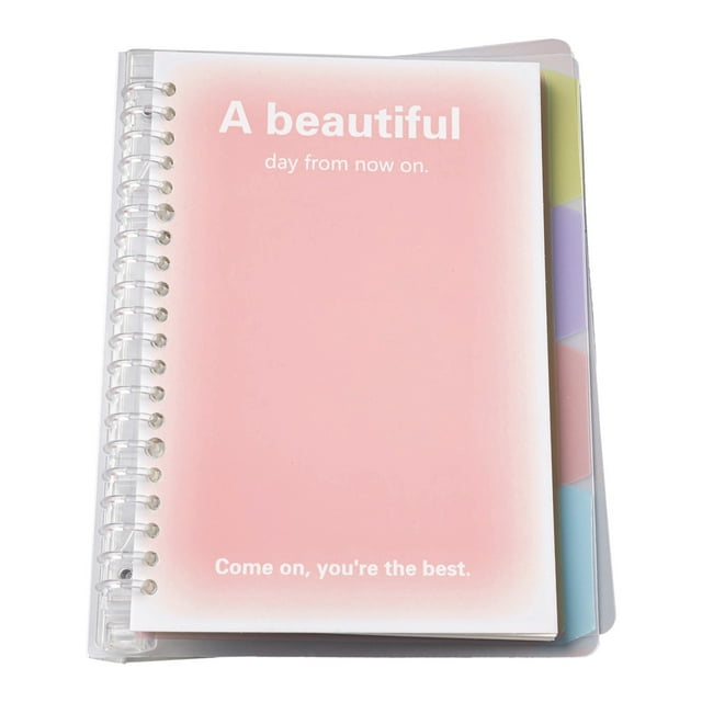 Carnets A5 Carnet Mignon Carnet Plastique 60 Pages Journaux pour Étude et Notes