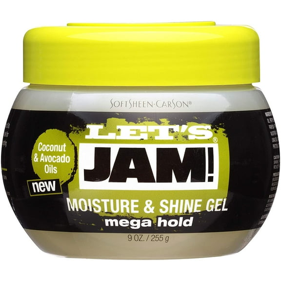 Let's jam! mega hold moisture and shine gel 9oz