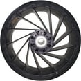 thumbnail image 2 of Marathon Tires Flat-Free Plastic Flex Wheel with Rubber Tread, 5/8in. Bore, 4.10/3.50-4in., 2 of 5