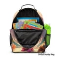thumbnail image 4 of KUIFORTI Pink Axolotl Print Toddler Backpack Girls Kids School Bag with Multiple Organizer Pockets Adjustable Straps 13.5 Inch for Preschool Kindergarten Back to School Gifts, 4 of 7