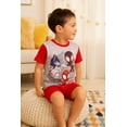 thumbnail image 2 of Centric Brands Spidey & Amazing Friends Boys' 3-Piece Pajama Set, Polyester, Spidey, Ghost Spider, Spin Shirt, Shorts, Pants, Sizes 4-10, 2 of 4