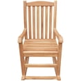 thumbnail image 2 of Seven Seas Teak Salvador Outdoor Patio Rocking Chair made from A-Grade Teak Wood, 2 of 5