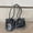 dark blue, variant on Wash Denim Tote Bag - Punk & Y2K Trendy Stretchy Strap Underarm Crossbody Bag for Women | Multi-Pocket Ita Bag Display for Anime Pins, Lolita, Cosplay, JK Fashion, Kawaii & Gothic Style (Black,