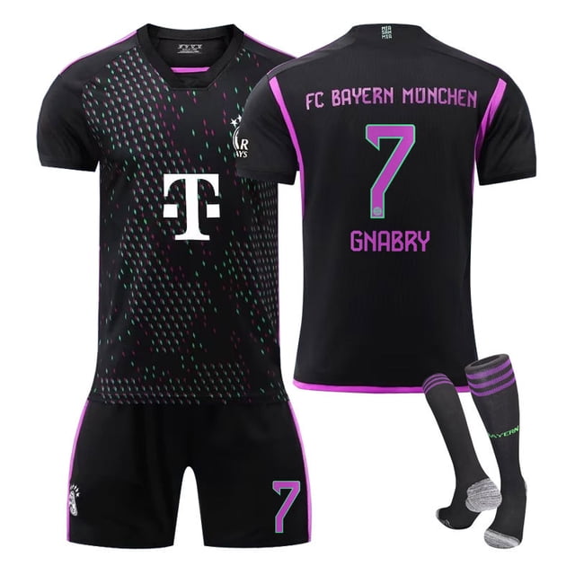 23-24 Bayern Munich Home Kids Football Shirt No.9 Kane GNABRY 7 28