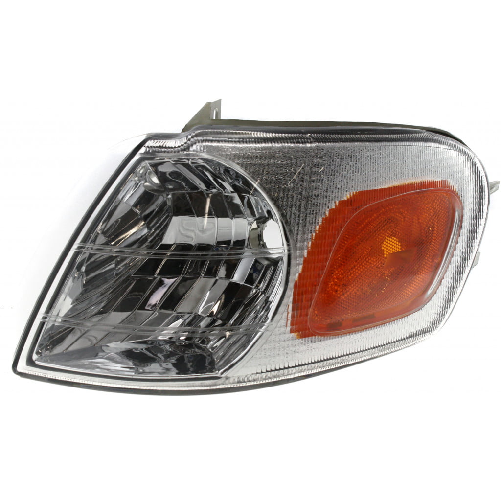 Clear & Amber Lens 15130498 For Chevy Venture Corner Light 1997-2005 Driver Side GM2520155 
