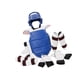 thumbnail image 2 of 7 Uds Karate Sparring Gear Taekwondo pecho almohadilla para pie Protector casco de boxeo Azul m, 2 of 8
