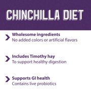 Mazuri Chinchilla Diet, Nutritionally Complete Chinchilla Food, 25 lbs