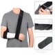 thumbnail image 1 of 1pcs - 175cm - Black Arm Sling, Adjustable Lightweight Comfortable Shoulder Immobilizer Arm Sling Breathable Shoulder Support For Arm/hand/elbow, 1 of 3