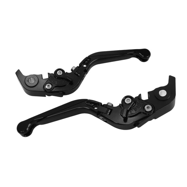 Motorcycle Folding Clutch Brake Lever, Motorcycle Clutch Brake Lever Aluminum Alloy Adjustable Folding Clutch Levers Replacement for Streetfighter V2