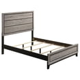 thumbnail image 3 of Coaster Valen 4-Piece 56" Wood Full Bedroom Set in Light Taupe, 3 of 18
