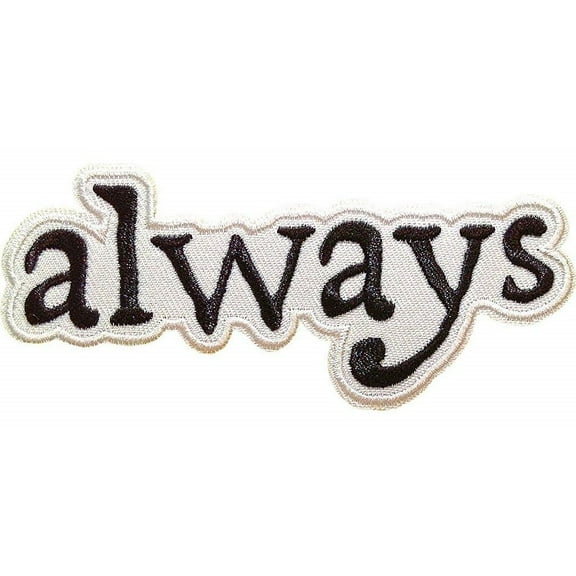 Harry Potter Always Full Color Iron-On Patch