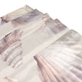 thumbnail image 3 of Yayeee Shower Curtain with Hooks 72"x72" Waterproof Fabric Bathroom Hanging Decor, Purple Watercolor Seashells, 3 of 5